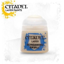 SCREAMING SKULL colore LAYER Citadel WARHAMMER Games Workshop BEIGE 12 ml