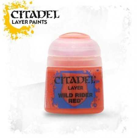 WILD RIDER RED colore LAYER Citadel WARHAMMER Games Workshop ROSSO 12 ml
