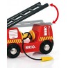 CASERMA DEI POMPIERI Brio treni in legno 33833 Fire Station ferrovia