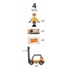 MULETTO trenino BRIO WORLD treni in legno 33573 carrello elevatore FORKLIFT età 3+