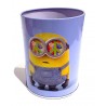 SCATOLA PORTA PENNE IN LATTA Gut MINIONS azzurro PEN HOLDER light blue