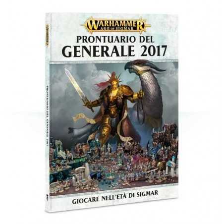 PRONTUARIO DEL GENERALE 2017 libro WARHAMMER giocare nell'età di Sigmar MANUALE a colori 161 PAGINE