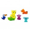 LITTLE ACTION primo gioco di società DJECO animali DJ08557 sfide PER I PIU' PICCOLI età 2+