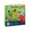LITTLE ACTION primo gioco di società DJECO animali DJ08557 sfide PER I PIU' PICCOLI età 2+