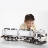 FUEL TRUCK To Do CAMION CISTERNA in cartone DA MONTARE e colorare 158 PEZZI kit MADE IN ITALY 6+