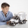 CEMENT MIXER To Do BETONIERA in cartone DA MONTARE e colorare 126 PEZZI kit MADE IN ITALY 6+