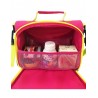 LUNCH BOX bag SJ GANG sj active time GIRL rosa giallo blu SEVEN tracolla INTERNO RIVESTITO