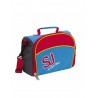 LUNCH BOX bag SJ GANG sj active time BOY rosso azzurro SEVEN tracolla INTERNO RIVESTITO