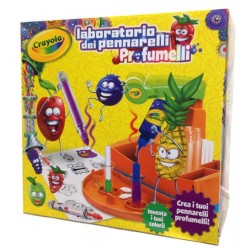 LABORATORIO DEI PENNARELLI PROFUMELLI kit CRAYOLA crea pennarelli profumati SET età 6+