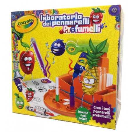 LABORATORIO DEI PENNARELLI PROFUMELLI kit CRAYOLA crea pennarelli profumati SET età 6+