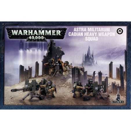 CADIAN HEAVY WEAPON SQUAD ASTRA MILITARUM Warhammer 40k Games Workshop