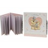 ALBUM PORTA FOTO MATRIMONIO ricordi Nozze Fizzy Moon cm 21,5x22 con penna
