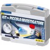 KIT DEL PICCOLO INVESTIGATORE valigetta KOSMOS set RACCOGLI PROVE risolvi crimini 26 ESPERIMENTI età 8+