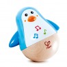 GIROSCOPIO MUSICALE PINGUINO penguin musical wobber HAPE gioco MUSICA bebè E0331 da 6 mesi +