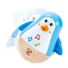 GIROSCOPIO MUSICALE PINGUINO penguin musical wobber HAPE gioco MUSICA bebè E0331 da 6 mesi +