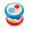 BABY DRUM tamburo HAPE gioco MUSICA bebè E0333 in legno PERCUSSIONI da 6 mesi +