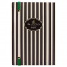 NOTEBOOK Stripe THE SCARF con elastico GORJUSS Santoro 710GJ02 taccuino 192 PAGINE a righe