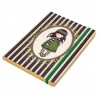 NOTEBOOK Stripe THE SCARF con elastico GORJUSS Santoro 710GJ02 taccuino 192 PAGINE a righe