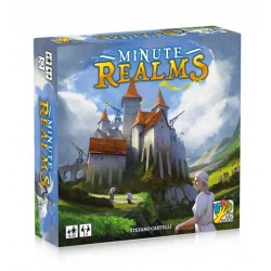 MINUTE REALMS costruzione città DVGIOCHI gioco gestionale REGOLE IN ITALIANO età 10+