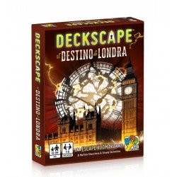 DECKSCAPE il destino di Londra ESCAPE ROOM gioco di carte ROMPICAPO in italiano DVGiochi ANCHE SOLITARIO