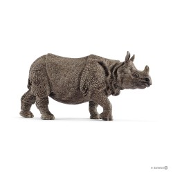 RINOCERONTE INDIANO 2018 animali in resina SCHLEICH miniature 14816 Wild Life RHINO età 3+