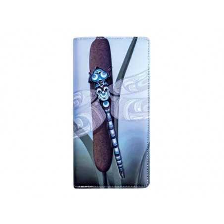 PORTAFOGLI LIBELLULA da donna BB con incisione in rilievo Shag Wear