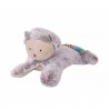 PELUCHE gatto GATTINO pupazzo SONORO morbido LES PACHATS Moulin Roty MIAOU 660030 bambola