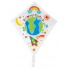Costruisci il tuo AQUILONE design your own KITE kit artistico 4M da colorare TUTTO INCLUSO età 5+