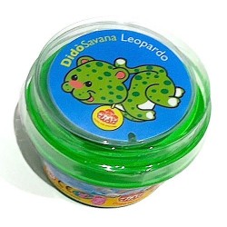 DIDO' pasta da modellare SAVANA dido LEOPARDO didò VERDE CHIARO fila STAMPINO età 3+