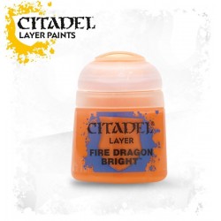 FIRE DRAGON BRIGHT colore Citadel paint layer 12 ml arancione acrilico