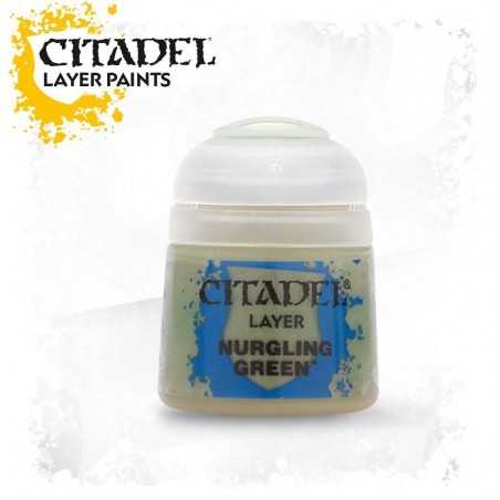 NURGLING GREEN Citadel paint colore acrilico layer 12 ml Warhammer Games Workshop