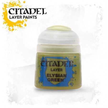 ELYSIAN GREEN Citadel paint colore acrilico layer 12 ml Warhammer Games Workshop