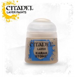 KARAK STONE Citadel paint colore acrilico layer 12 ml Warhammer Games Workshop