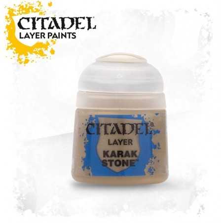 KARAK STONE Citadel paint colore acrilico layer 12 ml Warhammer Games Workshop