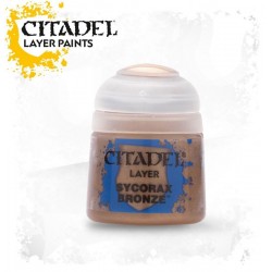 SYCORAX BRONZE colore LAYER Citadel WARHAMMER Games Workshop BRONZO boccetta 12 ML