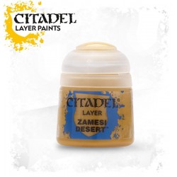 ZAMESI DESERT Citadel paint colore acrilico layer 12 ml Warhammer Games Workshop