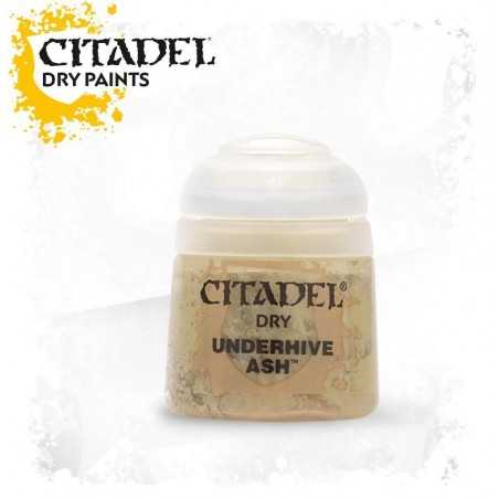 UNDERHIVE ASH colore DRY Citadel WARHAMMER Games Workshop BEIGE boccetta 12 ML pennello asciutto