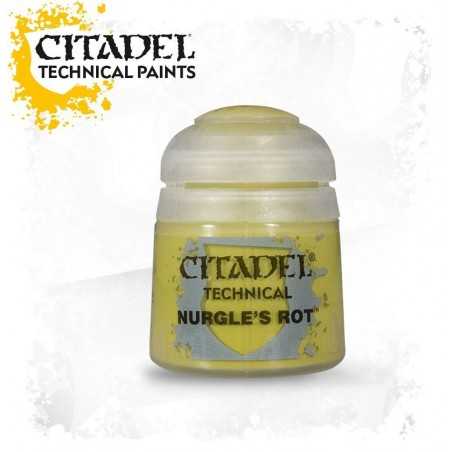 NURGLE'S ROT colore TECHNICALS Citadel WARHAMMER Games Workshop PUSTOLE verde 12 ML