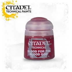 BLOOD FOR THE BLOOD GOD colore TECHNICALS Citadel WARHAMMER Games Workshop SANGUE rosso 12 ML