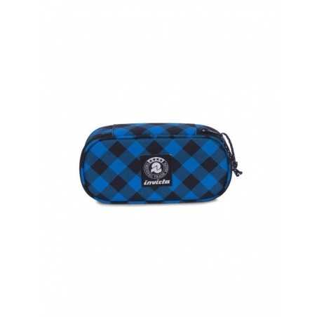 ASTUCCIO LIP XL pencil bag INVICTA fantasy BLU portapenne INTERNO ATTREZZATO