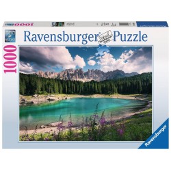PUZZLE Ravensburger GIOIELLO DELLE DOLOMITI originale 1000 PEZZI 50 x 70 cm SOFT CLICK