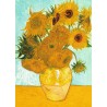 PUZZLE Ravensburger VAN GOGH vaso di girasoli 1000 PEZZI 50 x 70 cm ORIGINALE