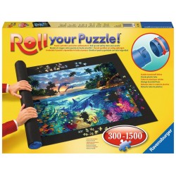 ROLL YOUR PUZZLE Ravensburger ACCESSORIO PER RIPORRE fino a 1500 pezzi PANNO tubo ELASTICI età 14+