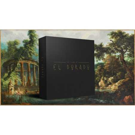 THE ISLAND OF EL DORADO Kickstarter first edition strategic board game Black Box