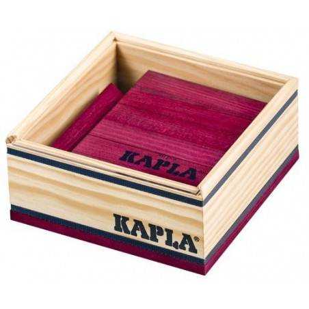 Kapla confezione 40 pz colore viola