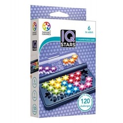 IQ STARS puzzle ROMPICAPO solitario GIOCO 120 sfide SMART GAMES età 6+