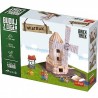 BUILD WITH BRICKS brick tricks MULINO A VENTO Trefl KIT MODELLISMO mattoni veri SET età 6+