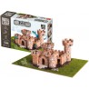 BUILD WITH BRICKS brick tricks CASTELLO MEDIEVALE Trefl KIT MODELLISMO mattoni veri SET età 6+