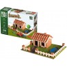 BUILD WITH BRICKS brick tricks VILLETTA COTTAGE Trefl KIT MODELLISMO mattoni veri SET età 6+