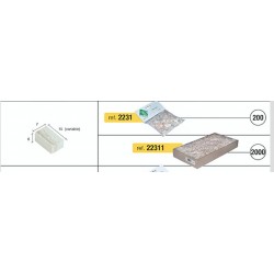 CONFEZIONE 2000 MATTONI IN CERAMICA AEDES ARS AS22311 per modellismo